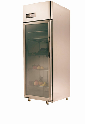 압축기/1개의 유리제 문을 가진 425L 에너지 효과 냉장고