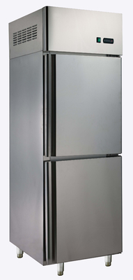 고능률 상업적인 강직한 냉장고, 낮은 소비를 가진 아시아 사람 2 문 냉장고