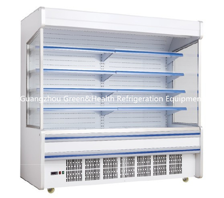 과일/음료 편리점을 위해 조정가능한 회색 Multideck 열려있는 냉각장치