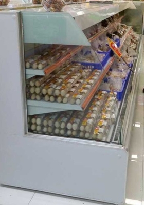 Corpeland/Pansonic 압축기 Multideck 슈퍼마켓에서 사용되는 고객에게 열려있는 냉각장치 음식 손수레