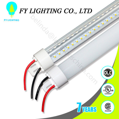 110lm/w IP65 CRI80 DLC를 가진 높은 루멘 v 모양 LED 냉장고 빛 관 T8는 목록으로 만들었습니다