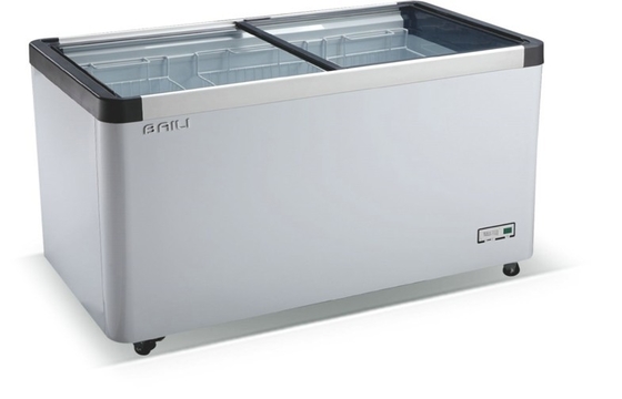 최고 유리제 문 가슴 냉동 식품 WD-330를 위한 상업적인 냉장고 냉장고