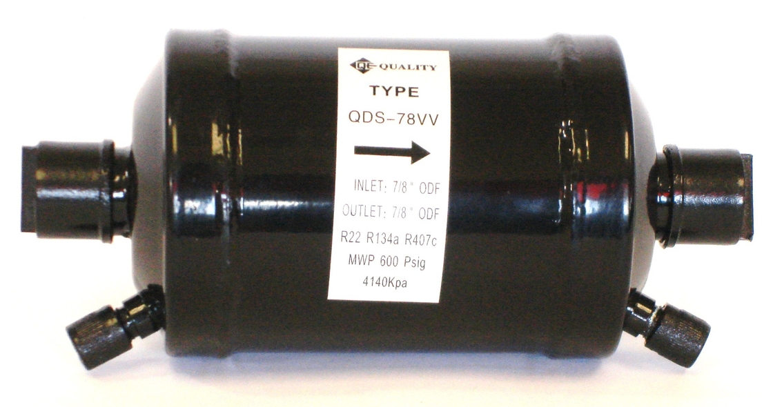 XH-9 7GR, 10GR의 12GR R134a, R12의 보편적인 유형을 위한 동관을 가진 구리 여과기 건조기